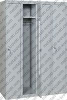 Шкаф металлический для одежды 4-х секционный ‘ШМ-4’