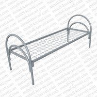 Кровать металлическая одноярусная сетка сварная ‘КС-2’ Эконом-класс