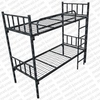 Кровать металлическая двухъярусная Сетка сварная. Бытовая ПРЕСТИЖ ‘2КМ-1’ без матраса