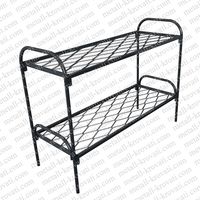 Кровать металлическая двухъярусная сетка прокатная пружина ‘2КП-0’