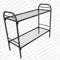 Кровать металлическая двухъярусная сварная ‘2КС-7’