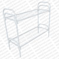 Кровать металлическая двухъярусная сварная ‘2КС-1’