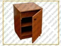 Тумба прикроватная ДСП 16мм, ПВХ 4мм (с двумя полками) ‘П-5У’