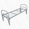 Кровать металлическая одноярусная усиленная сетка сварная ‘КС-4У’