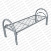 Кровать металлическая одноярусная усиленная сетка прокатная пружина ‘КС-5У5’