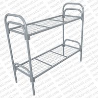 Кровать металлическая двухъярусная усиленная сетка сварная ‘2КС-6’