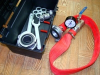 Гидротестер для определения расхода и давления воды в водопроводе