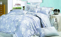Комплект постельного белья La Scala шёлковый жаккард