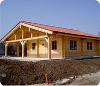 ДОМ ИЗ ОЦИЛИНДРОВАННОГО БРЕВНА 117,8 м²