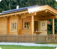 БАНЯ ИЗ ОЦИЛИНДРОВАННОГО БРЕВНА 47,4 м²