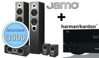 Набор для домашнего кинотеатра от Jamo и Harman/Kardon 