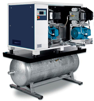 OFTR 11,0 безмасляный компрессор на ресивере с осушителем