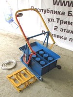 Вибростанок для шлакоблоков на 2 блока