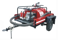 Мотопомпа прицепная МПК-0,3 на автомобильном прицепе