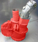 Погружной шнековый винтовой насос