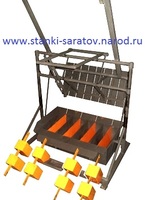 Вибропресс для производства строительных блоков "Команч-12 универсал"