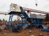  Мобильный бетонный завод YHZS 40 